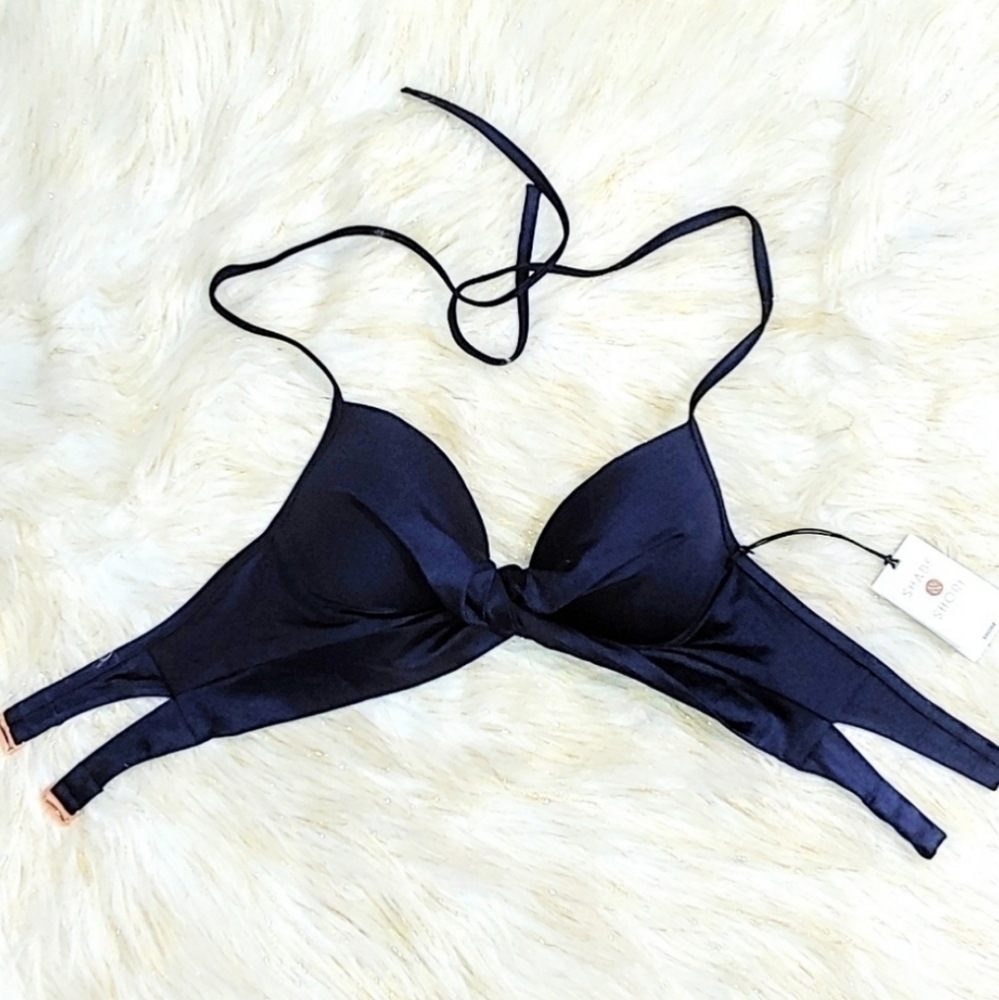 Blue Swim top - Picture 2 of 4